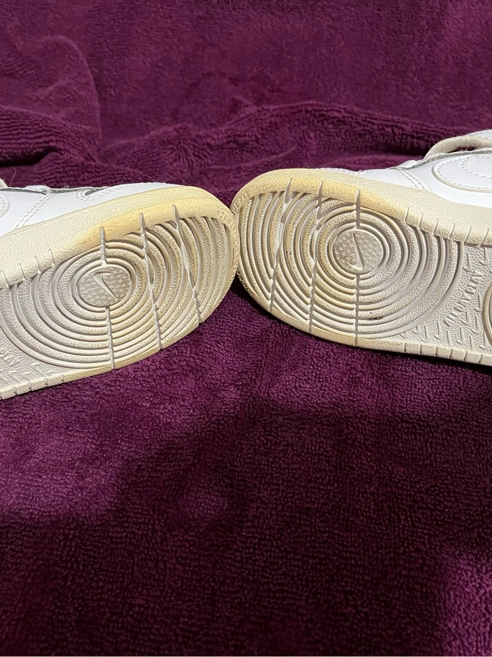 Nike high top sneakers for babies size 7c